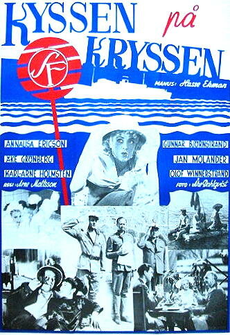 Kyssen på kryssen (1950) постер