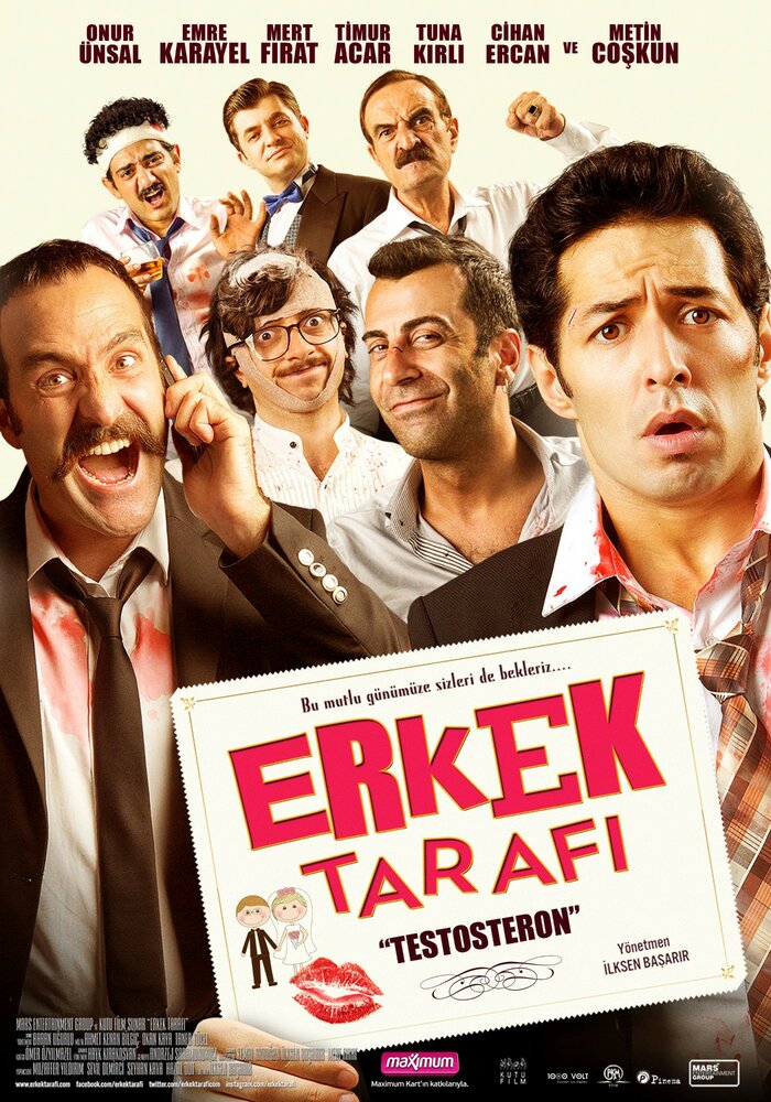 Erkek tarafi testosteron (2013) постер